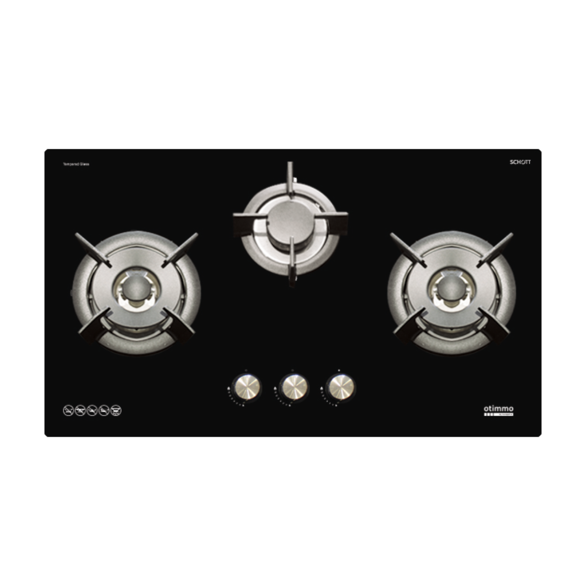 90cm Built-In Gas Hob (3burner)