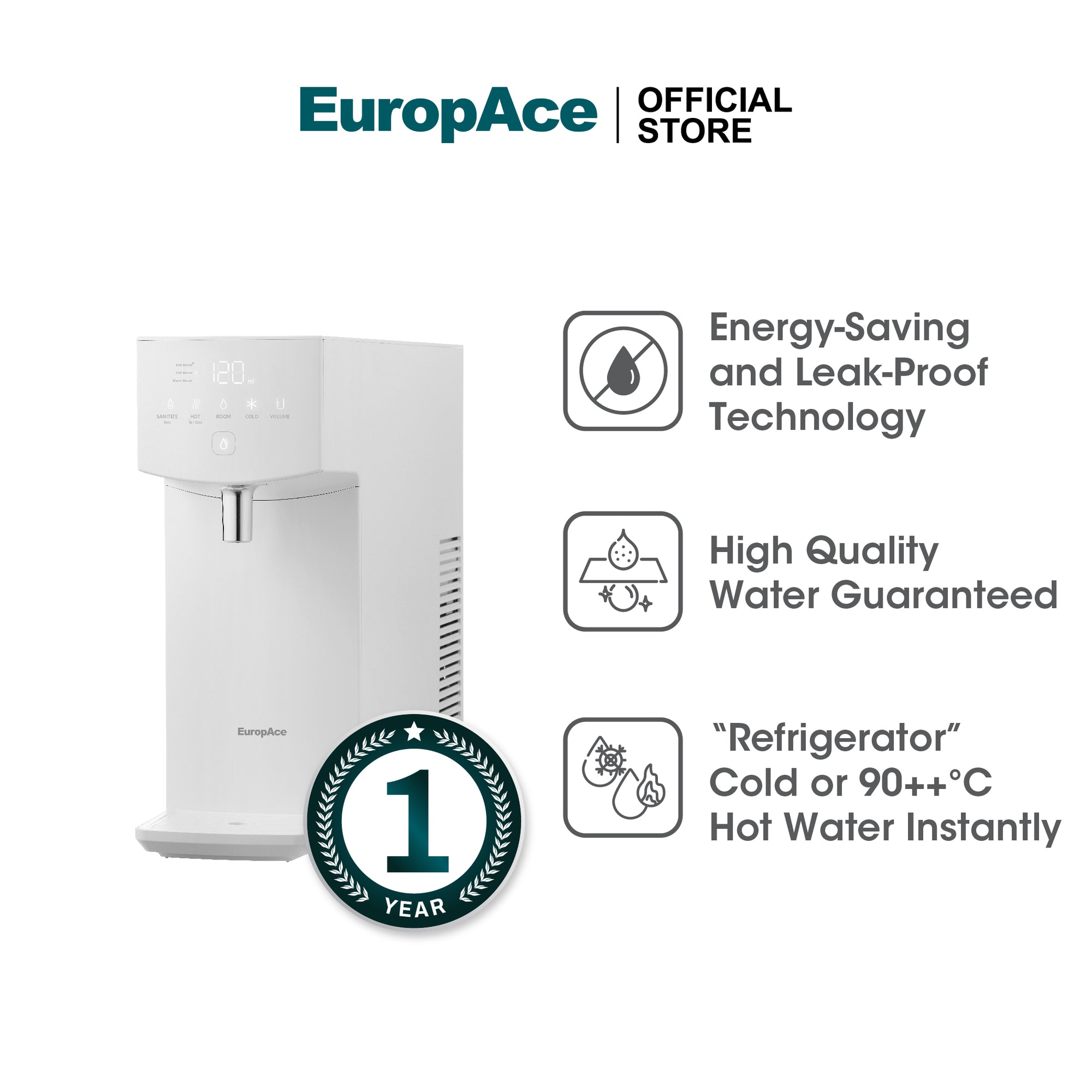 Tankless Hot &amp; Cold Water Purifier | Leak Proof Technology | Energy Saving | Made in Korea