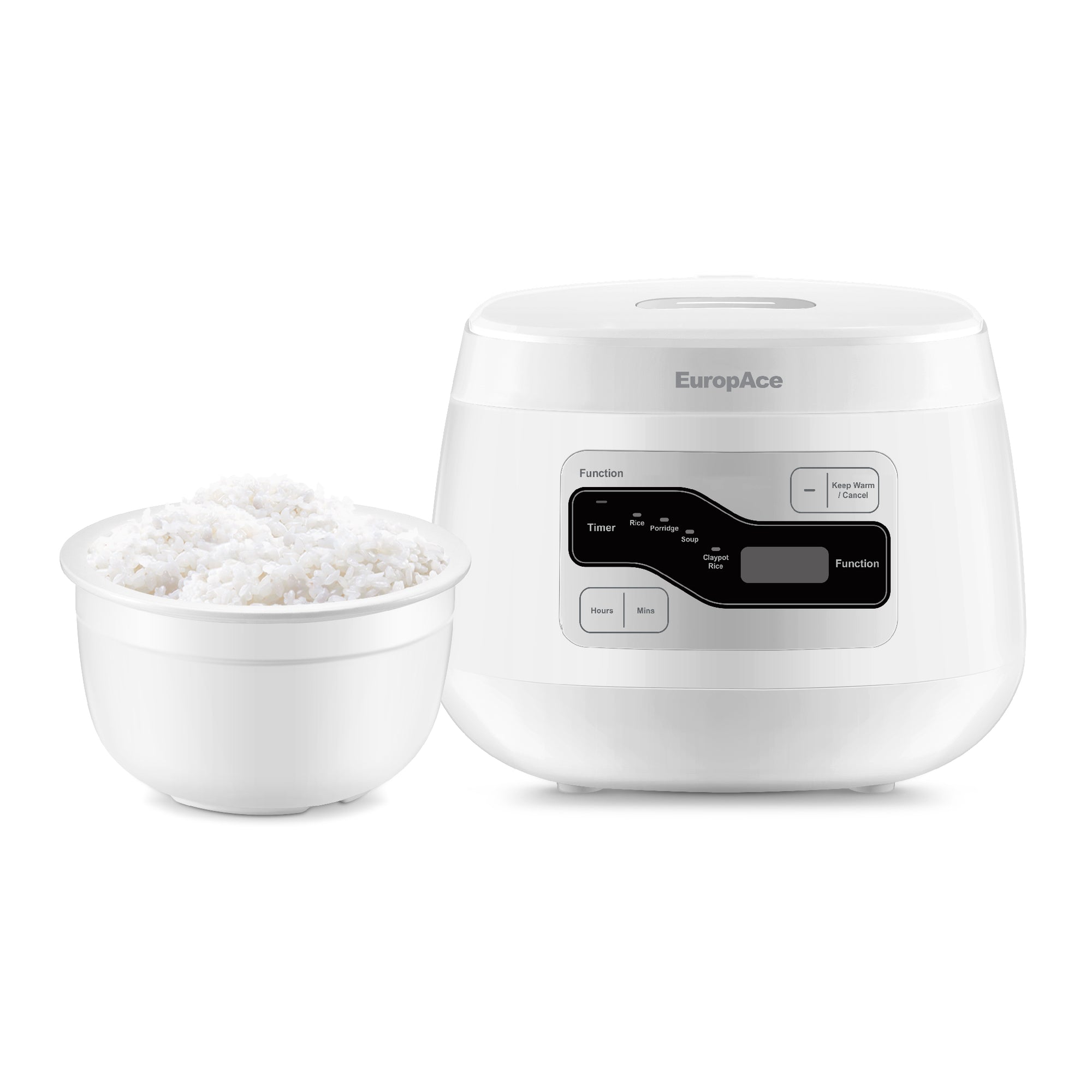 0.8L True Ceramic Pot Rice Cooker | Non-Toxic, Non-Stick Pot