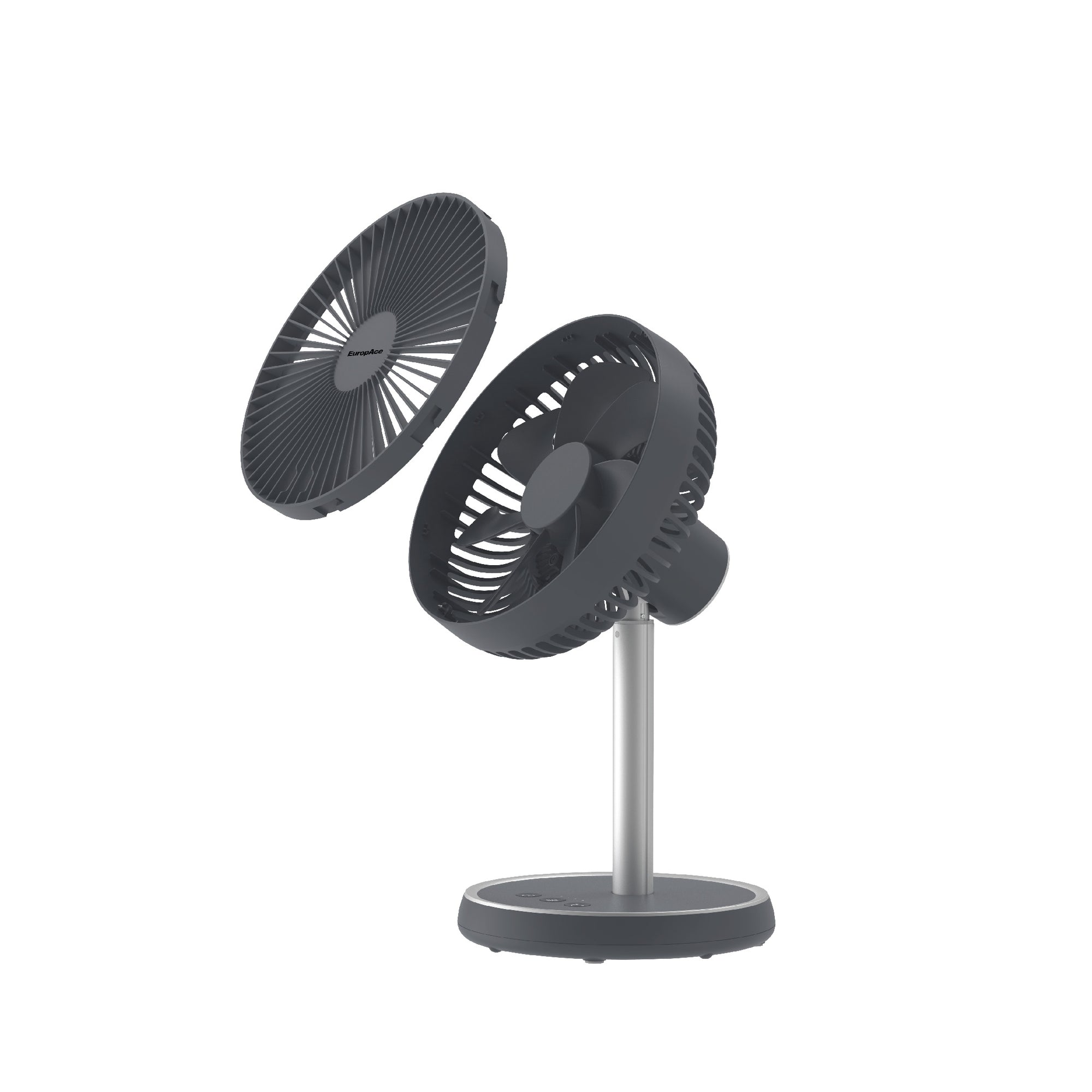 7” Rechargeable DC Fan with Adjustable Height