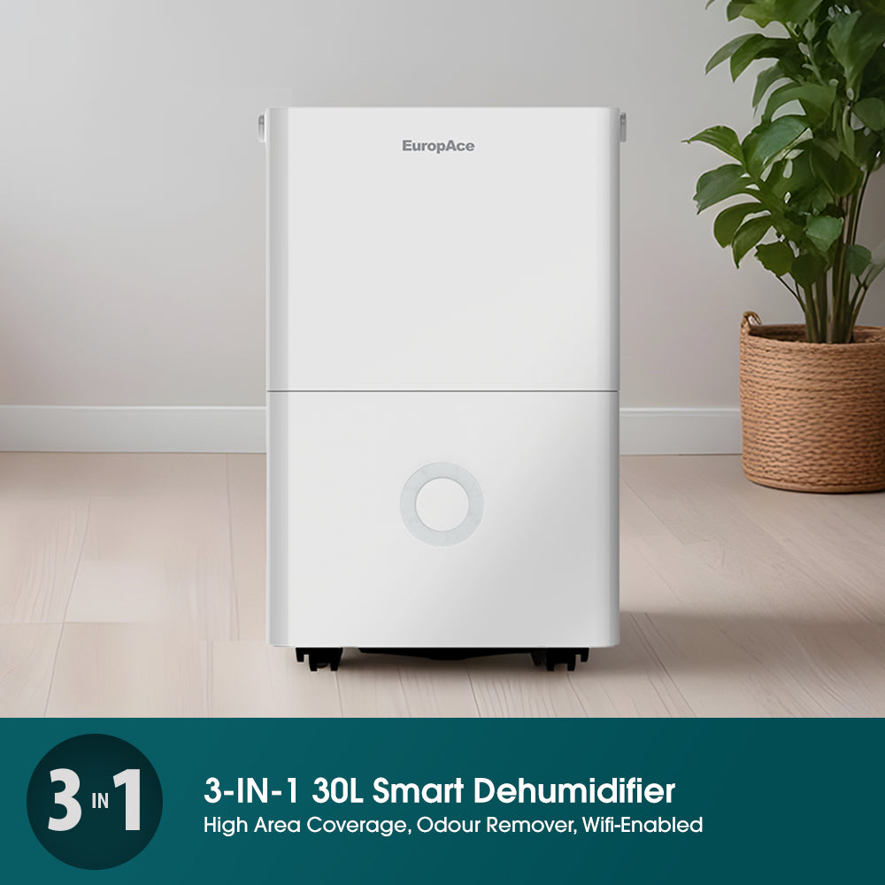 30L Smart Dehumidifier + Odour Remover + Laundry Dryer (3-in-1 | Online Exclusive)