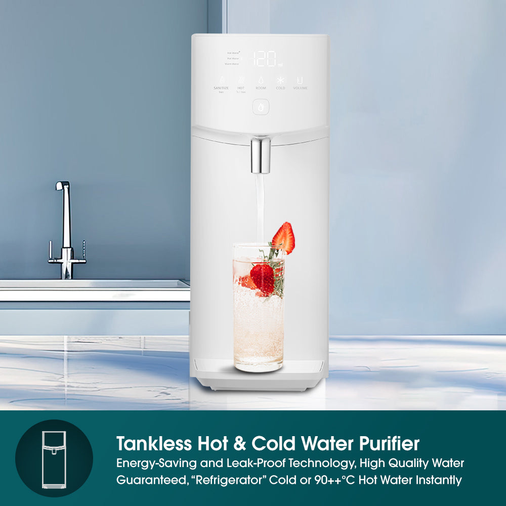 Tankless Hot &amp; Cold Water Purifier | Leak Proof Technology | Energy Saving | Made in Korea