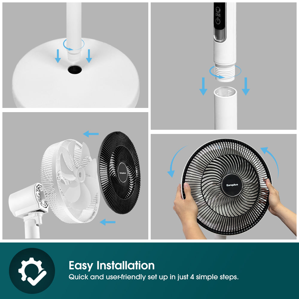 14” Whispr DC Living Fan | Voice Control Fan